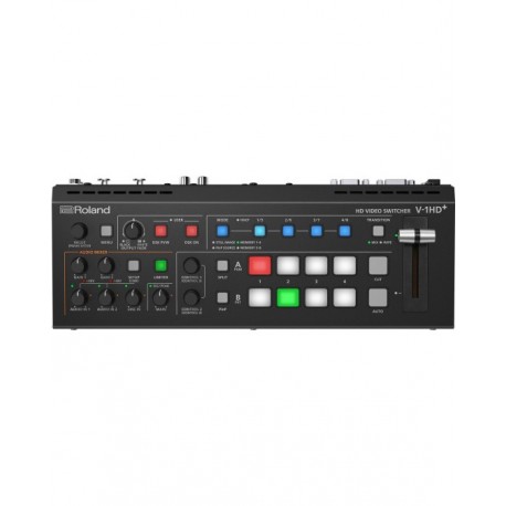 V-1HD+ Video Switcher de 4 entradas y 2 salidas con mixer de audio y optimizaciones de control por ROLAND