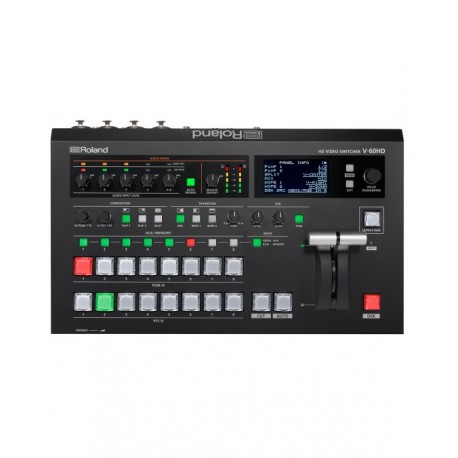 V-60HD STR Kit que incluye la Video Switcher V-60HD + Capturadora de video para Streaming por ROLAND