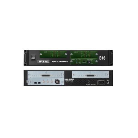 BURL AUDIO - B16 BMB3 (DANTE) - BAD8 + BDA8 con 8 entradas y 8 salidas de Línea Mastering Grade